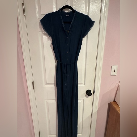 Splendid Chambray Jumpsuit - Picture 4 of 5